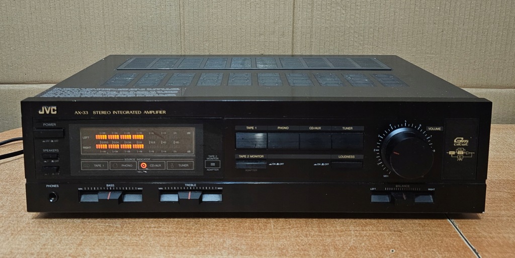 Wzmacniacz stereo JVC AX-33 | 2x80W / 8 Ohm |