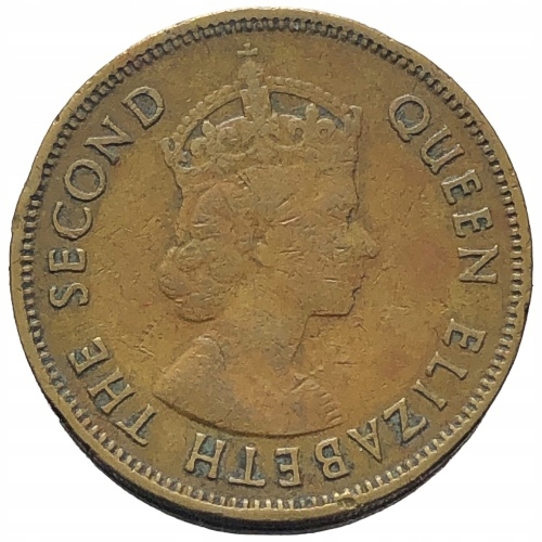 61835. Hong Kong - 10 centów - 1960r.