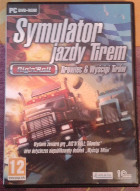 Gra PC Symulator jazdy Tirem Rig'n'Roll Wyścigi .