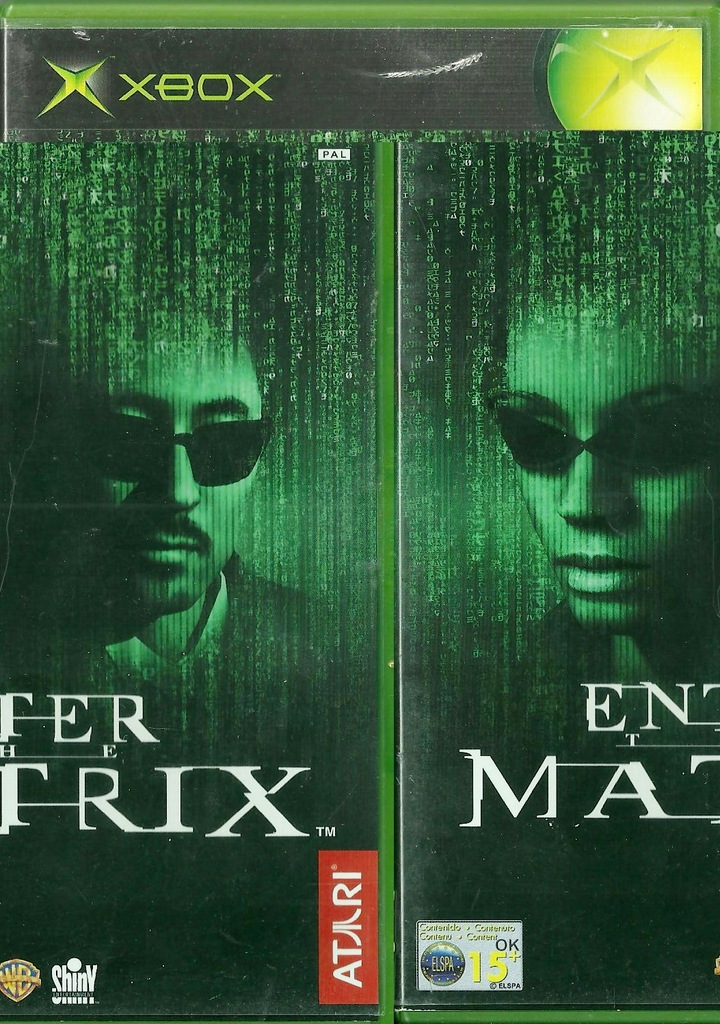 ENTER THE MATRIX Microsoft Xbox