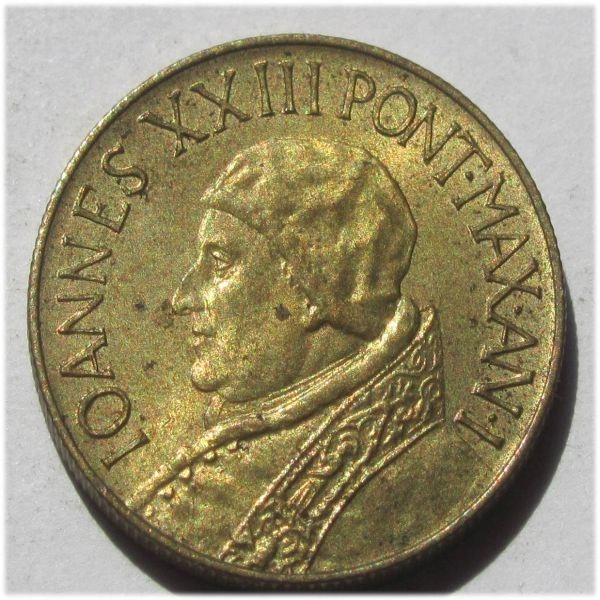 Watykan 20 lirów 1959