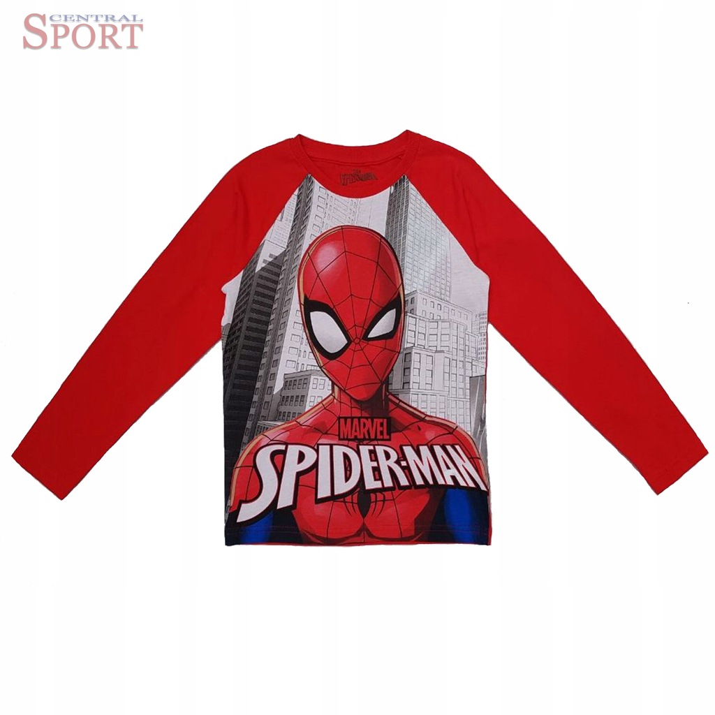 bluzka Spiderman MARVEL długi rękaw chłopięca 122