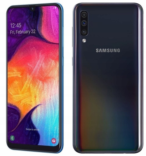 Купить Смартфон Samsung Galaxy A50 Dual SIM 128 ГБ, черный: отзывы, фото, характеристики в интерне-магазине Aredi.ru