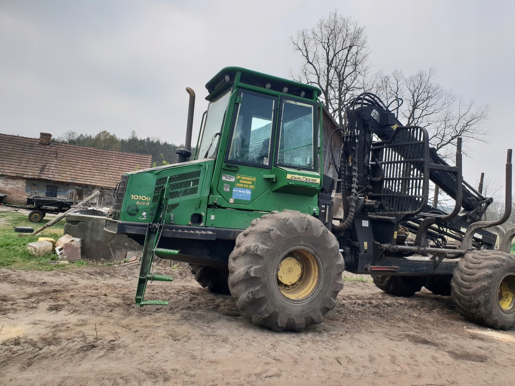 Cesja leasingu Forwardera John Deere 1010 d ecoIII