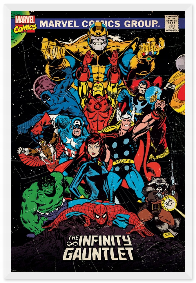 Plakaty Marvel The Infinity Gauntlet 61x91,5 cm