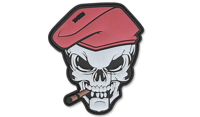 101 Inc. Naszywka 3D Skull Cigar