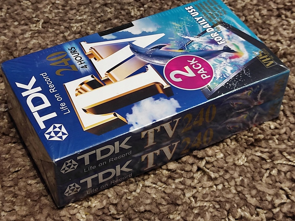 TDK TV-240 - nowe dwupack