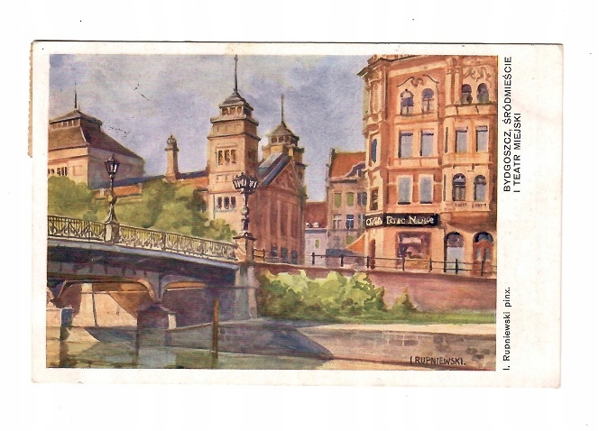 pocztówka Bydgoszcz 1925r