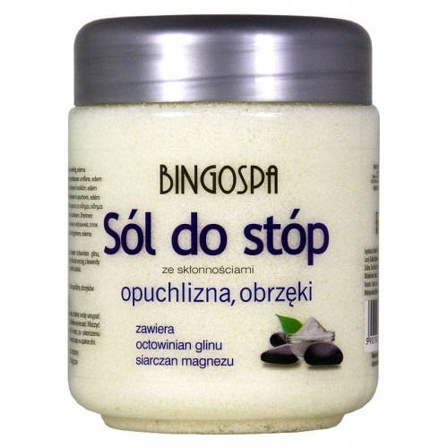 Sól do stóp ze sklonnościami do opuchlizny