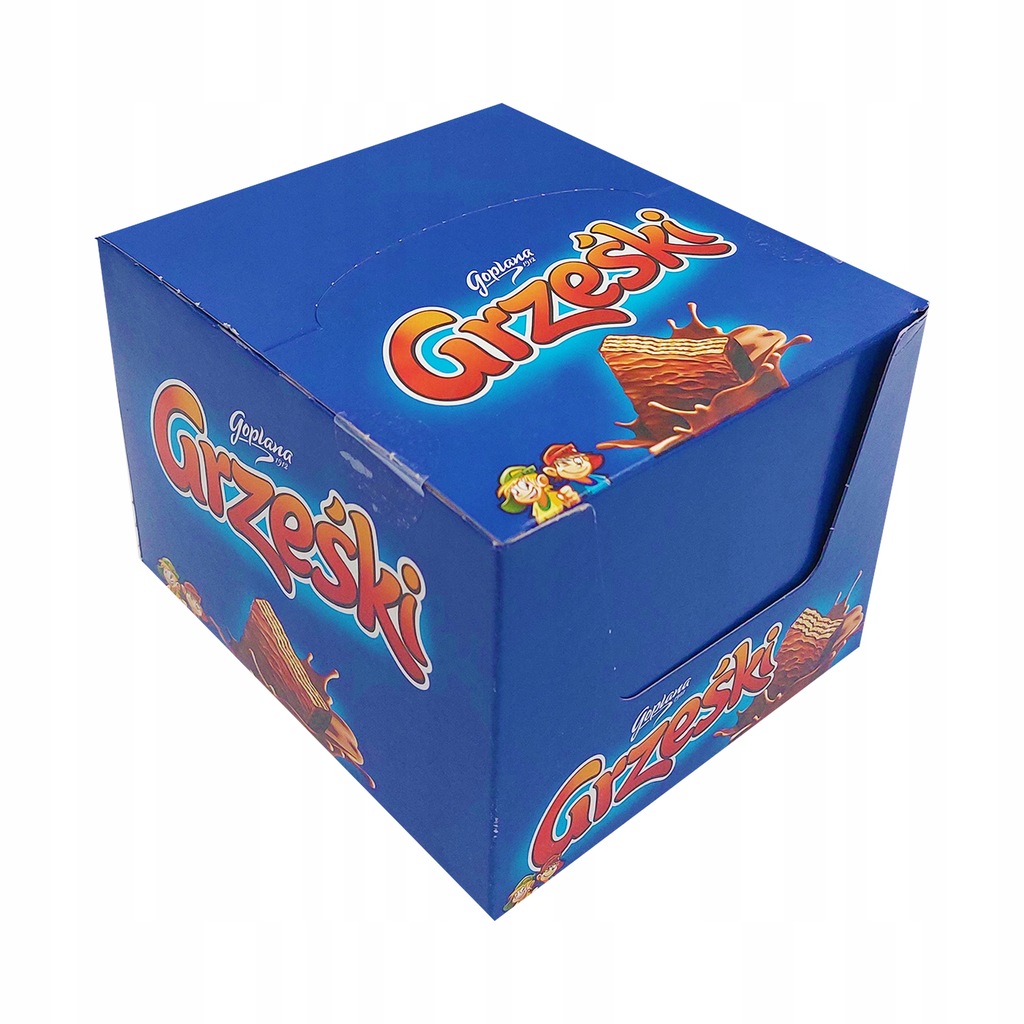 Купить Вафли Goplana Grzeski в шоколаде 36х36г - картонная коробка ...