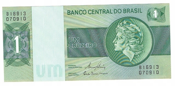 Banknot z Brazyli 1