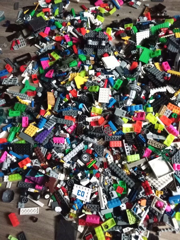 Duże pudło klocków Lego