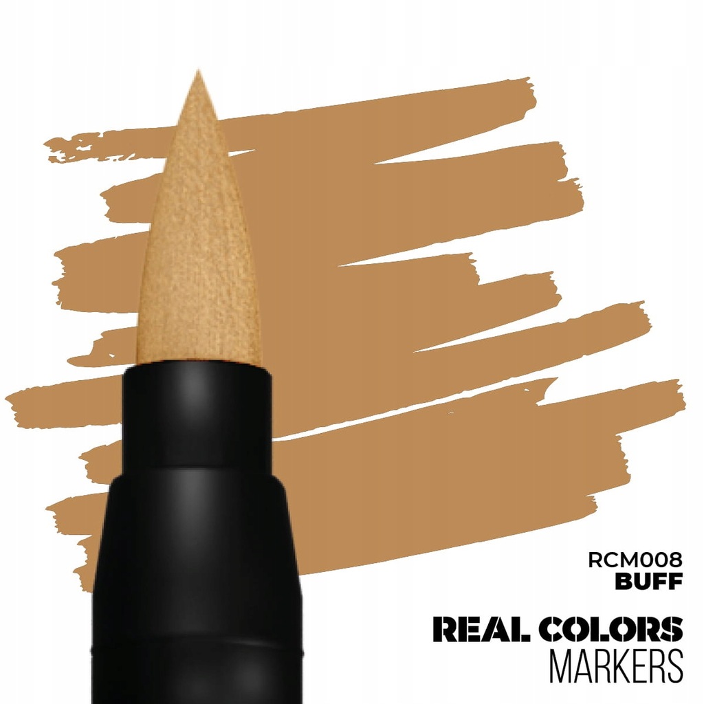 AK INTERACTIVE RCM008 REAL COLORS MARKERS: BUFF (Acrylic Paint)