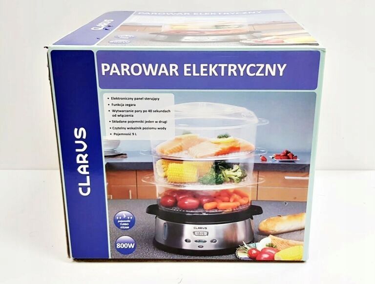 ELEKTRYCZNY PAROWAR CLARUS FS-5125
