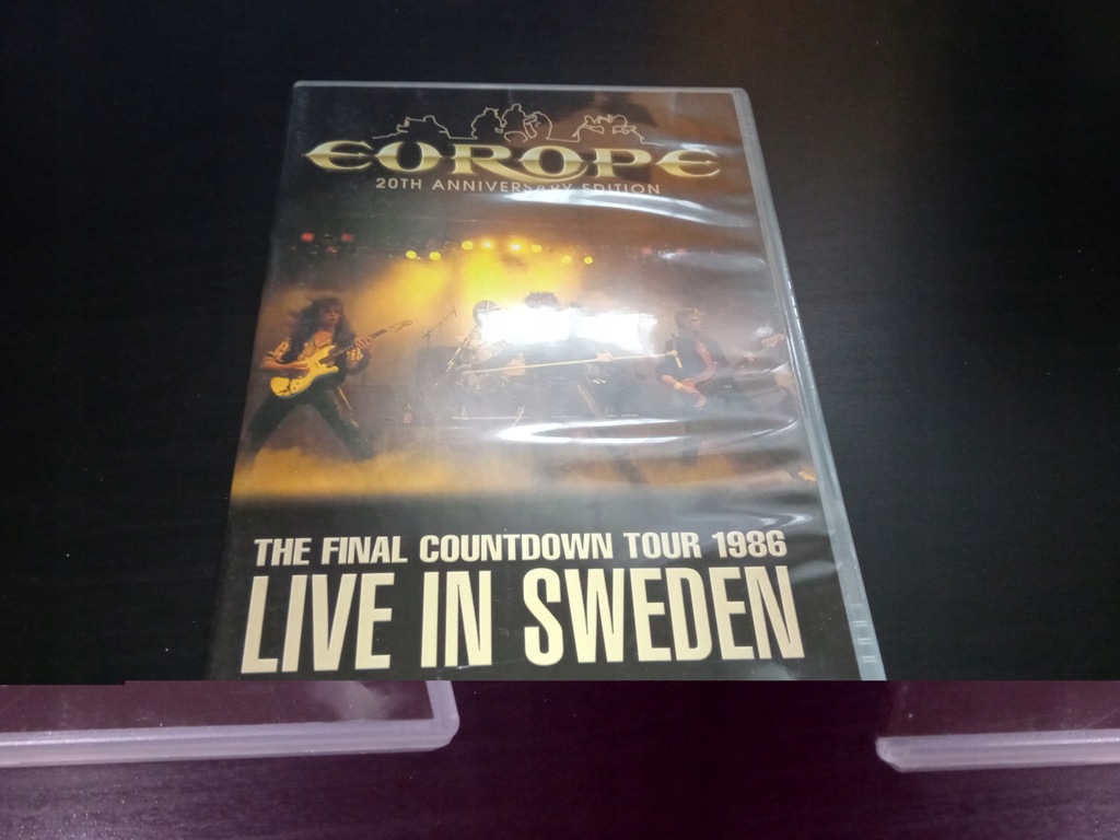 europe - the final countdown tour 1986 sweden dvd