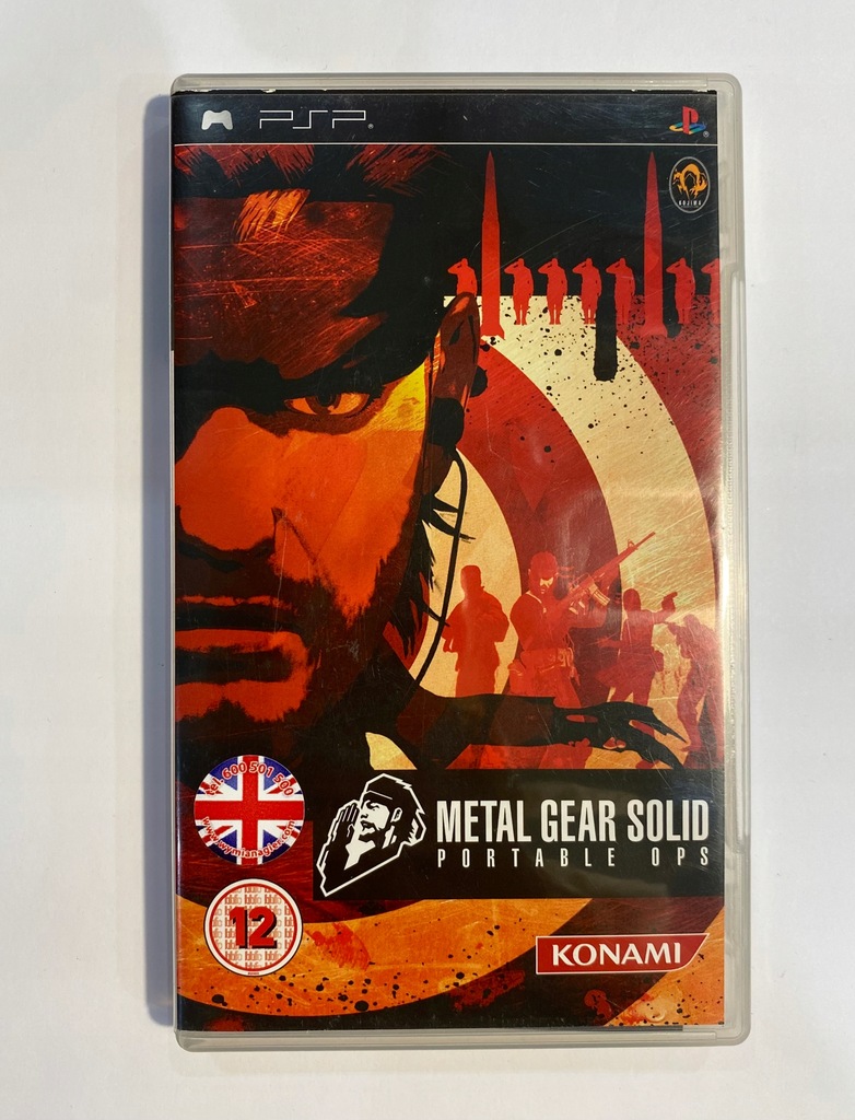 Metal Gear Solid Portable Ops PSP