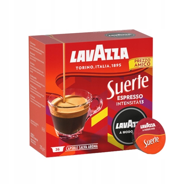 Lavazza Kapsułki A Modo Mio Suerte 36 kapsułek