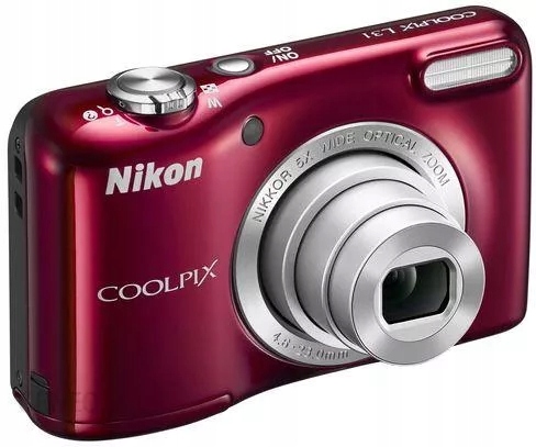 Aparat cyfrowy Nikon Coolpix L31 czerwony