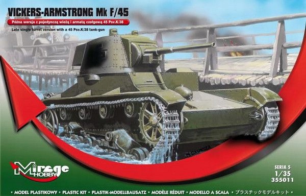 MIRAGE VICKERS ARMSTRONG MK F45 PSVK38 355011 (MOD