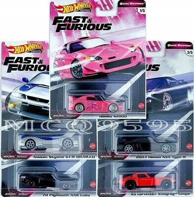 Hot Wheels FAST AND FURIOUS QUICK SHIFTERS 2020