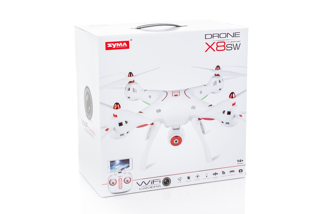 KOMUNIA SYMA X8SW 2,4GHZ DRON RC Z KAMERĄ WIFI FPV