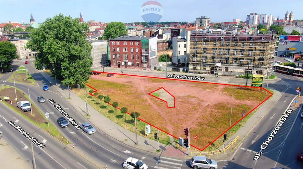 Działka, Bytom, Śródmieście, 2942 m²