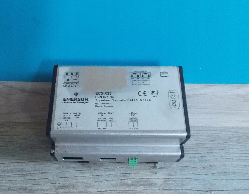 Sterownik przegrzania Kontroler EMERSON EC3-X33