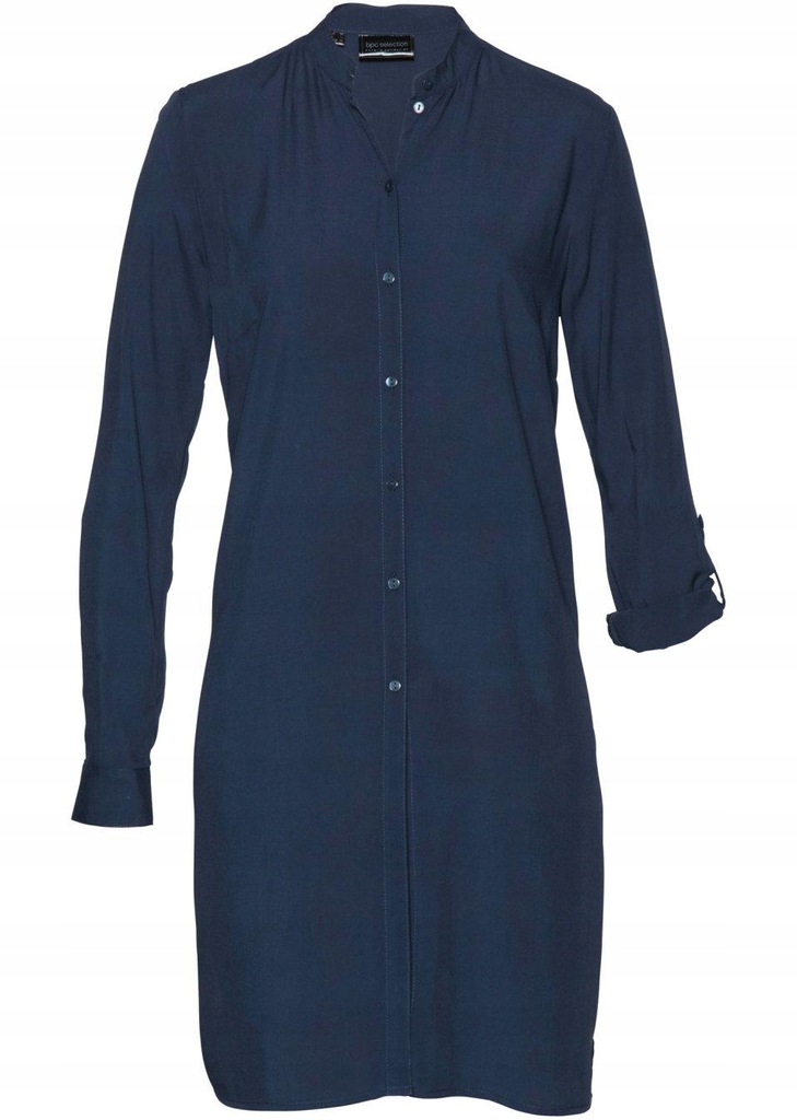 DŁUGA Z BLUZKA BPC Z LUŹNA WISKOZY ROZCIĘCIAMI 38