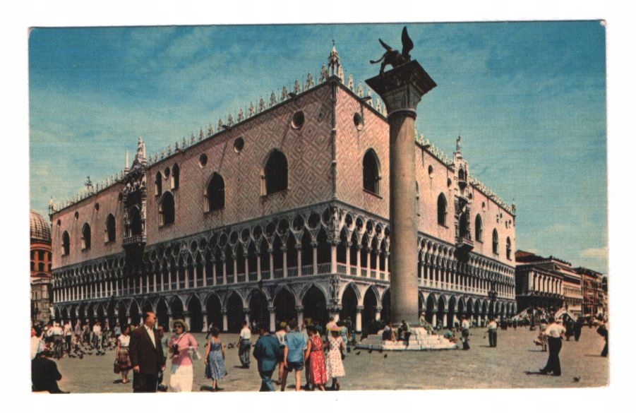 Włochy Wenecja ok 1960 rok