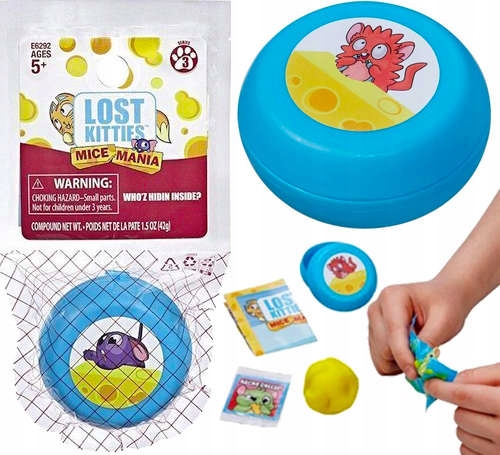 FIGURKA LOST KITTIES MICE MANIA MYSZKA - HASBRO