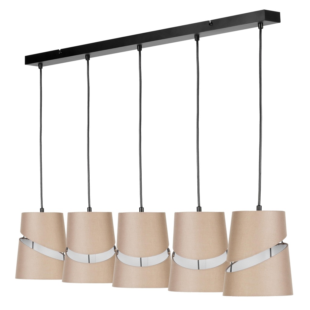 Rev Lampa Sufitowa 96x16x120cm 5 X E27