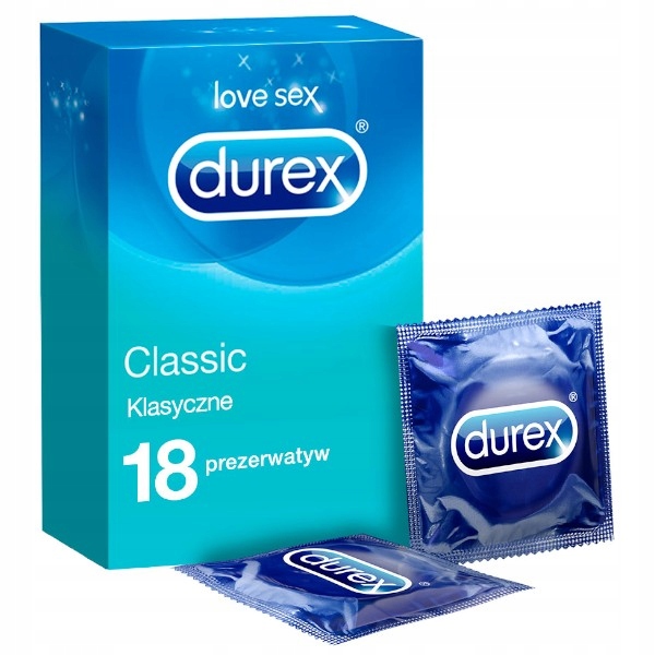 PREZERWATYWY DUREX CLASSIC 18 SZT KLASYCZNE