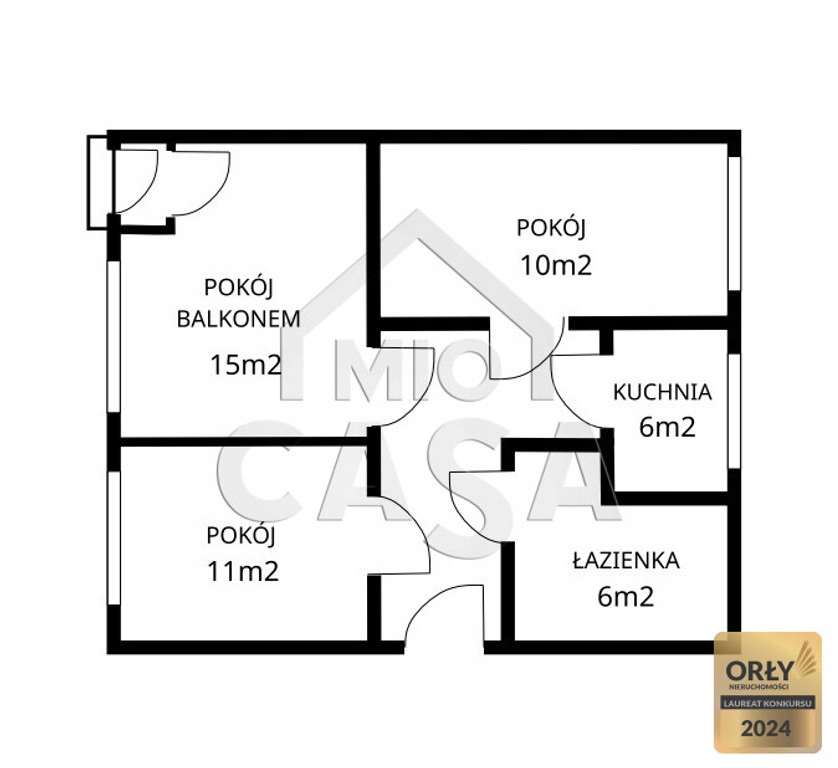Mieszkanie, Gdynia, Redłowo, 52 m²