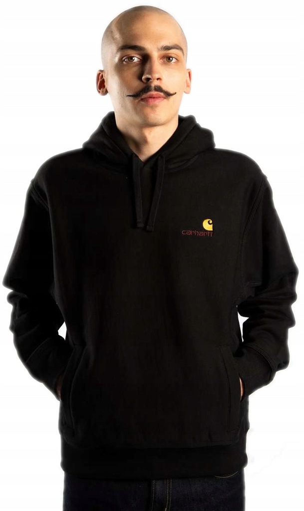 CARHARTT WIP HOODED AMERICAN SCRI (L) Męskie Bluza