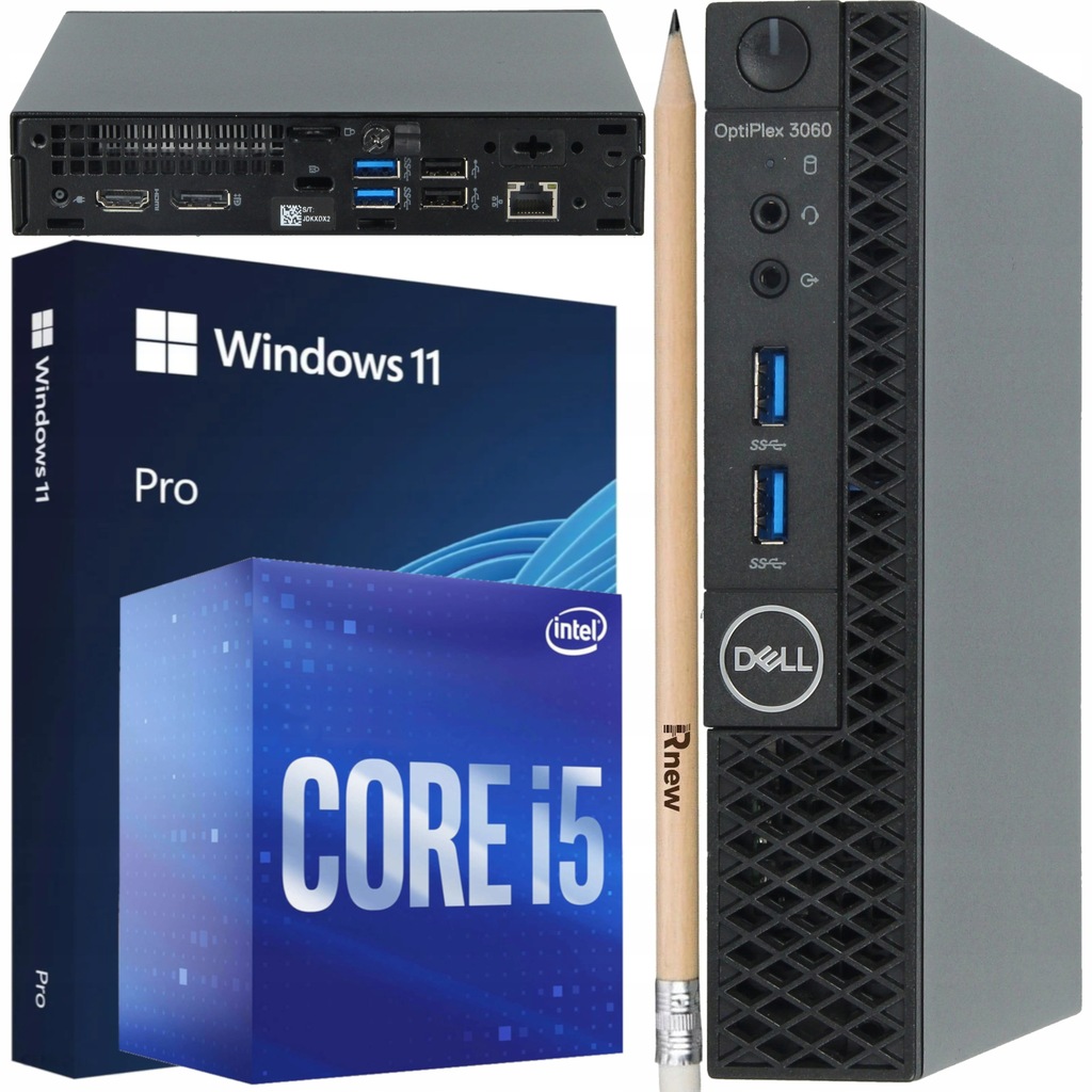 Micro PC DELL Optiplex 3060 Tiny i5-8GEN 8 GB 512 SSD