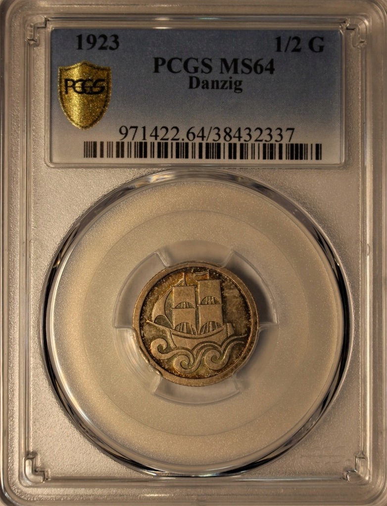 Купить 1/2 гульдена 1923 года PCGS MS64: отзывы, фото, характеристики в интерне-магазине Aredi.ru