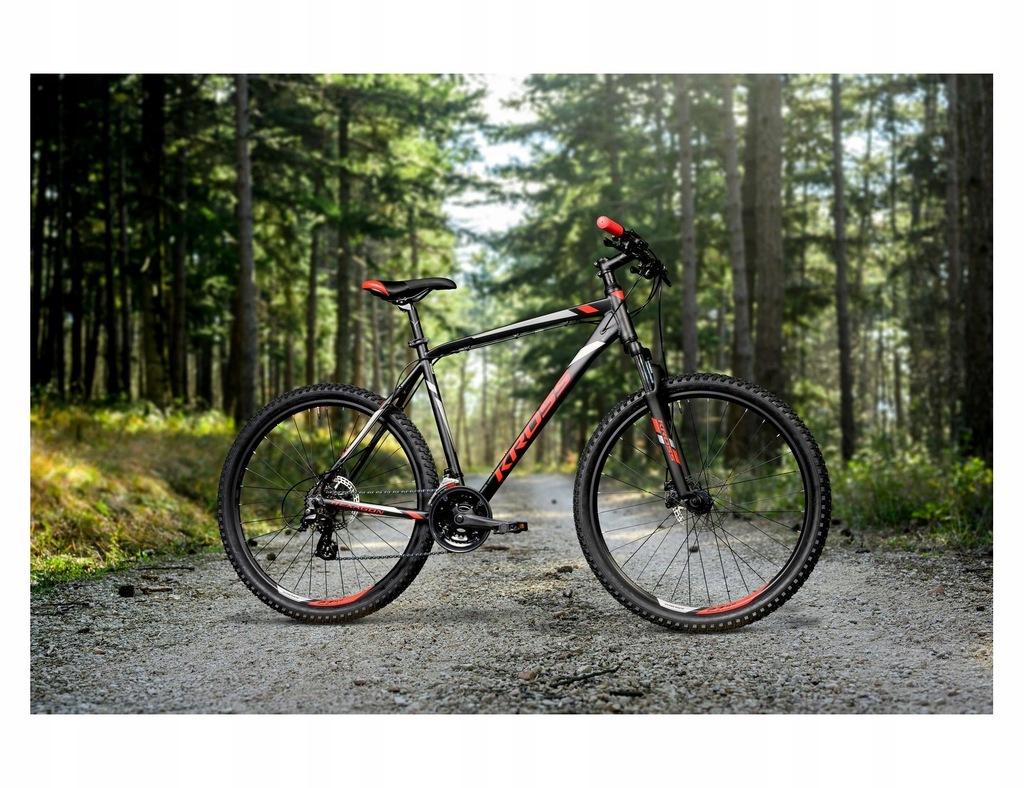 Rower MTB KROSS HEXAGON 3.0 M 2021 czarnoczerwony 9967935115