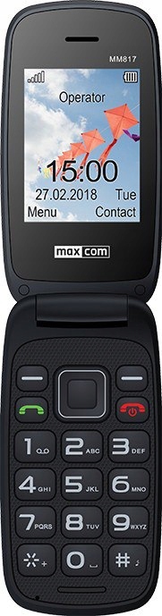 Telefon MAXCOM MM817 Czerwony
