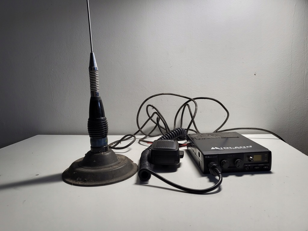 CB radio Midland Alan 102 + Antena President