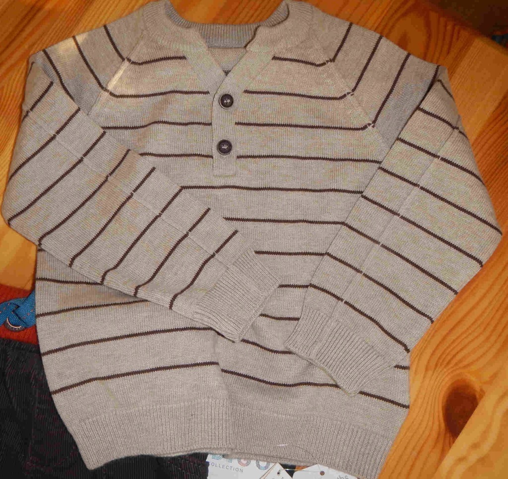 Nowy Sweter 100% bawełna Mothercare 86