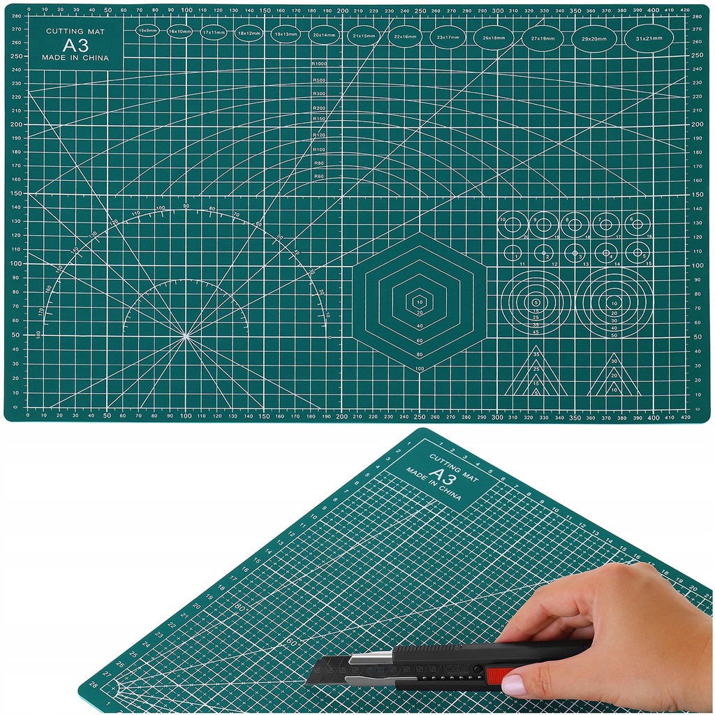 Купить ДВУХСТОРОННИЙ САМОВОССТАНАВЛИВАЮЩИЙСЯ КОВрик ДЛЯ ВЫРЕЗКИ А3 ...