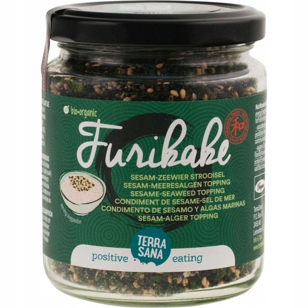 Furikake Mieszanka Sezamu i Alg Morskich Bio 100g