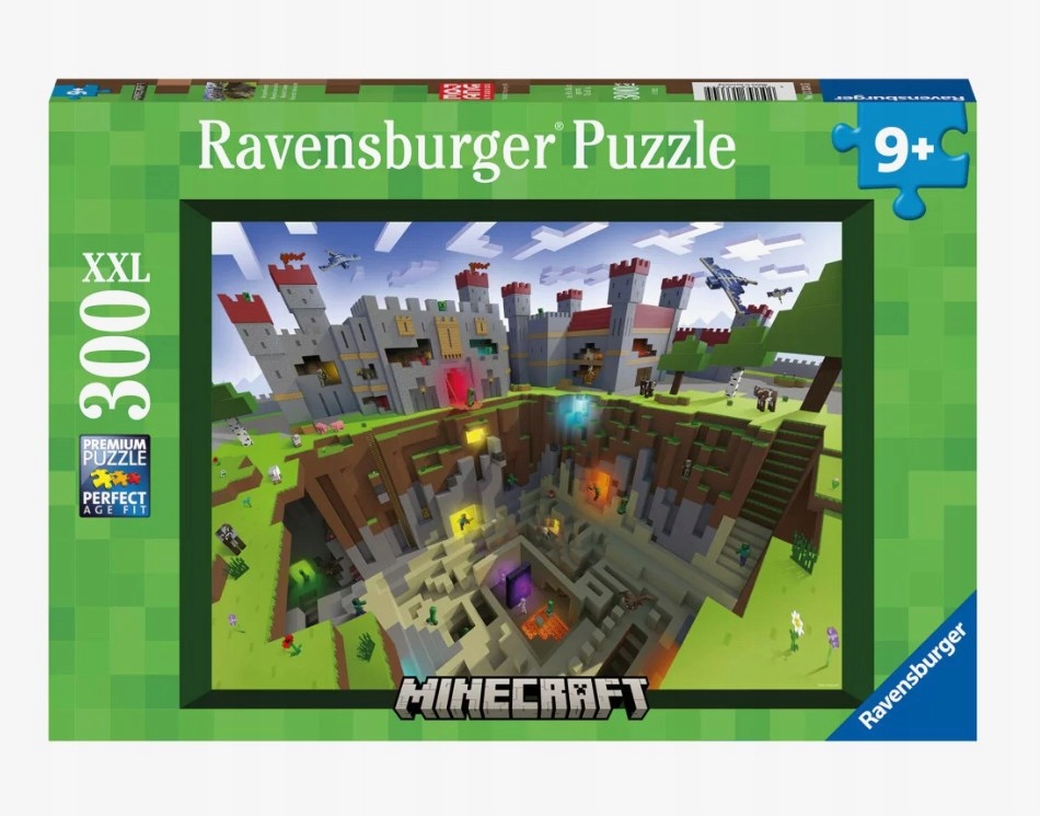 RAVENSBURGER PUZZLE 300el World of Minecraft