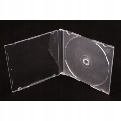 Pudełko NA CD / DVD mini 8cm przeźroczyste 2szt