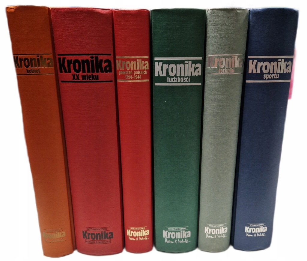 6x Kronika : Sporty, Techniki, Ludzkości, Powstań polskich 1794-1944 ...