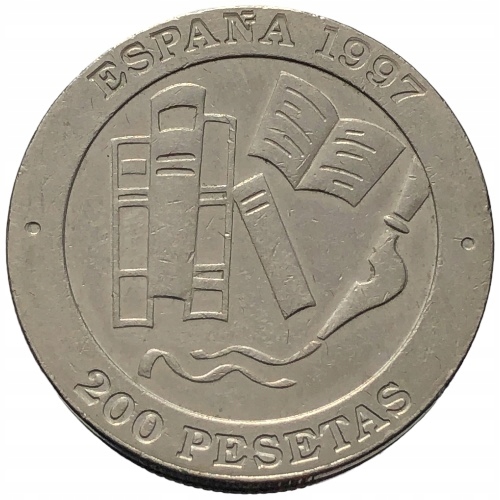62418. Hiszpania - 200 peset - 1997r.