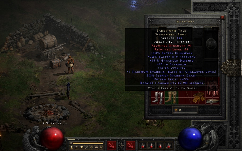 Piaskołazy Sandstorm Trek Diablo 2 Resurrected SC