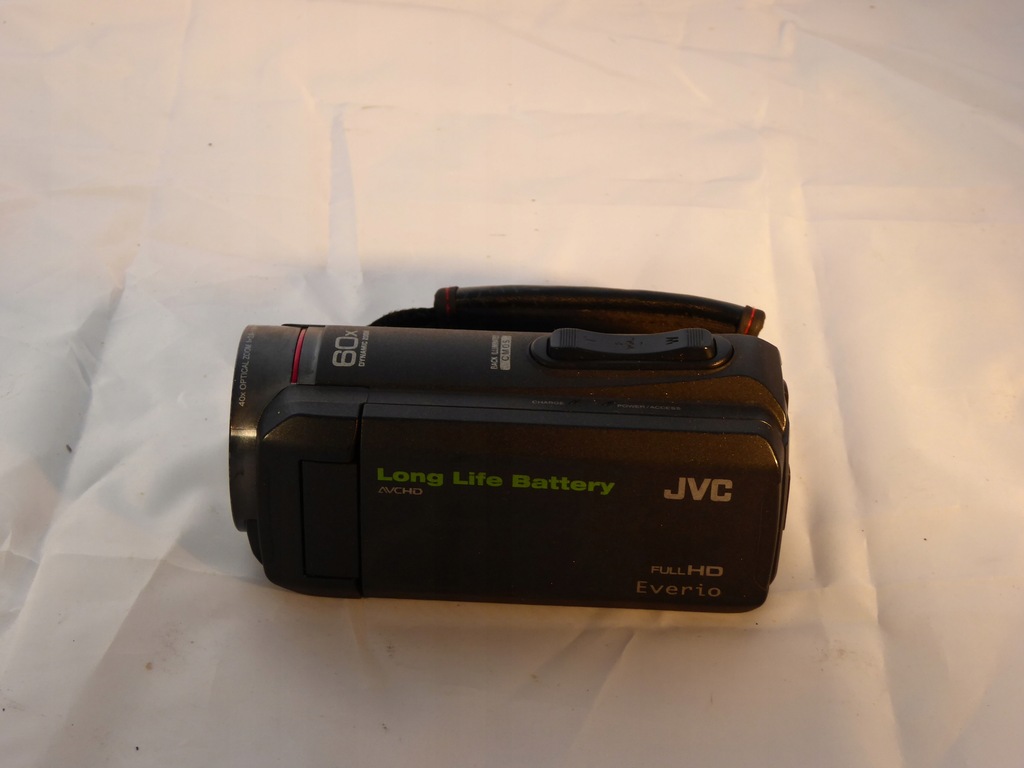 kamera hd jvc gz-f125be torba hama karta 32gb