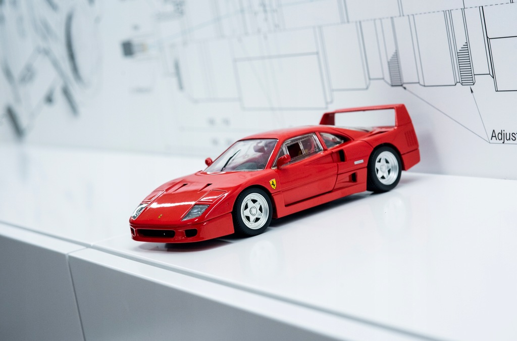 Ferrari F40 1:18 Hot Wheels - 7826780542 - oficjalne