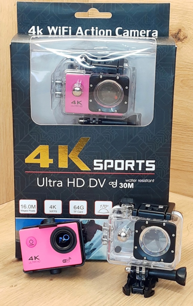 Kamerka sportowa GoPlusCam 4k Sports Ultra HD WiFi